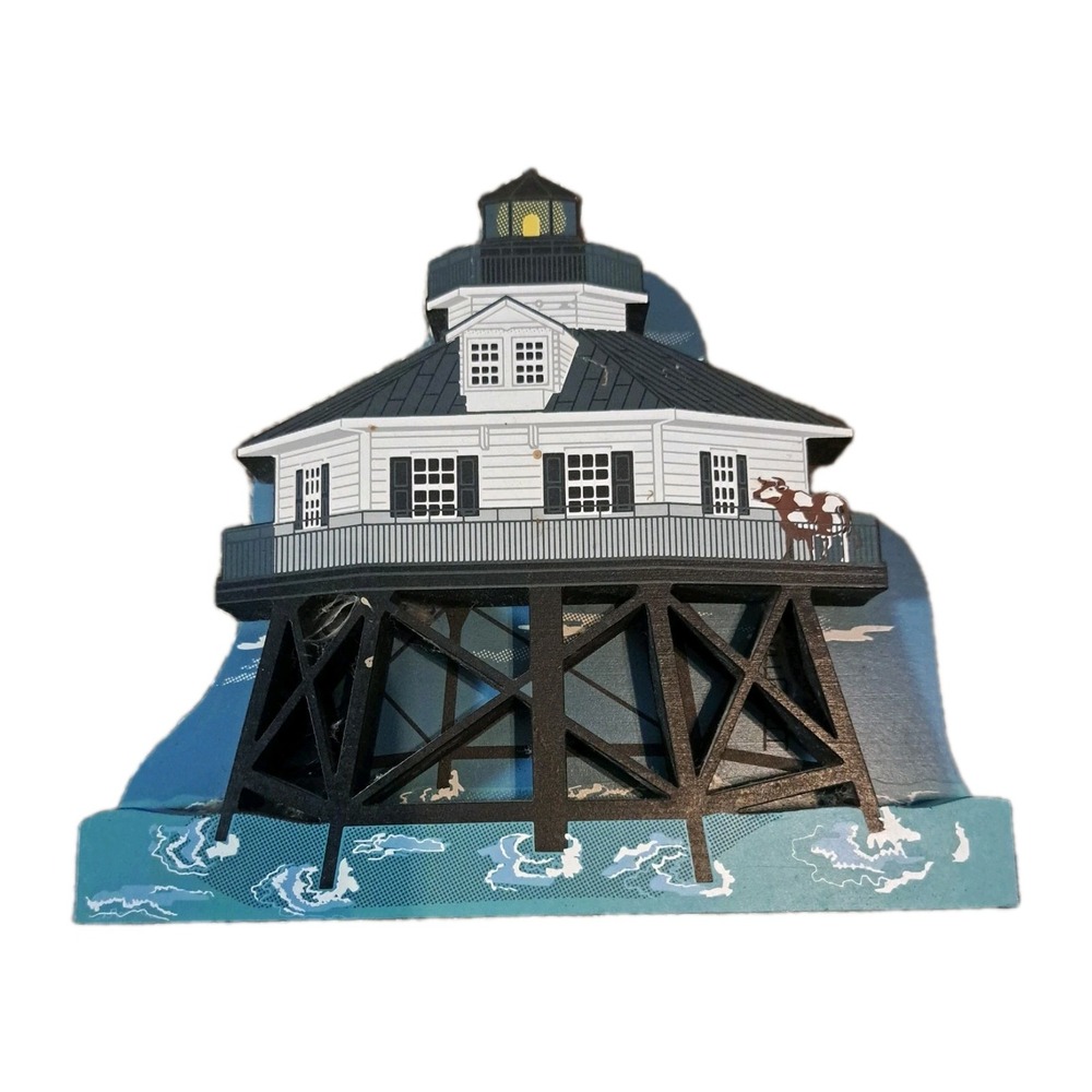 Sheila's Collectibles Shelf‎ Sitter Middle Bay Lighthouse Mobile Alabama 1998